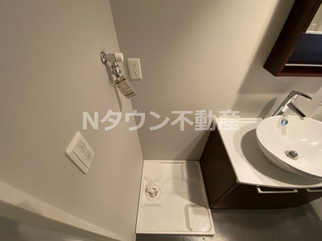 【設備】 | Casea | 洗濯機置き場です