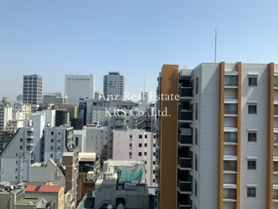 【展望】 | ルクレ北堀江 | 14階北向きバルコニーからの景色です！