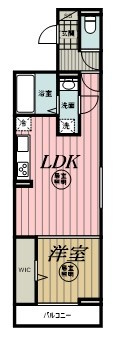 ガルデ西千葉の間取り