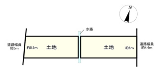 【土地図】 | 近江八幡市縄手町中　売土地