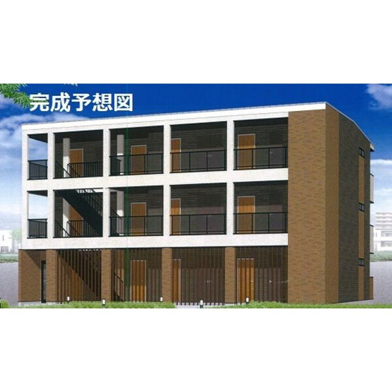 【外観パース】アリエッタ福室Ｍ