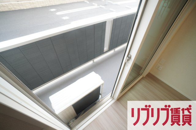 D-room穴川2丁目のバルコニー