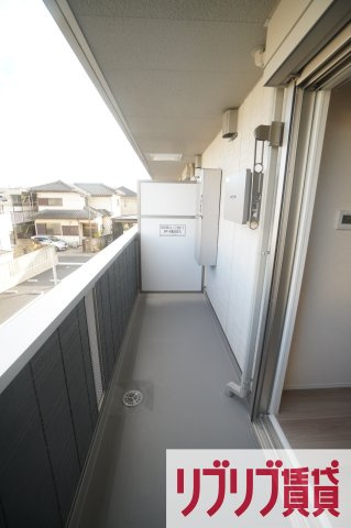 D-room穴川2丁目のバルコニー