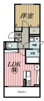 D-room穴川2丁目の間取り