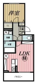 D-room穴川2丁目の間取り