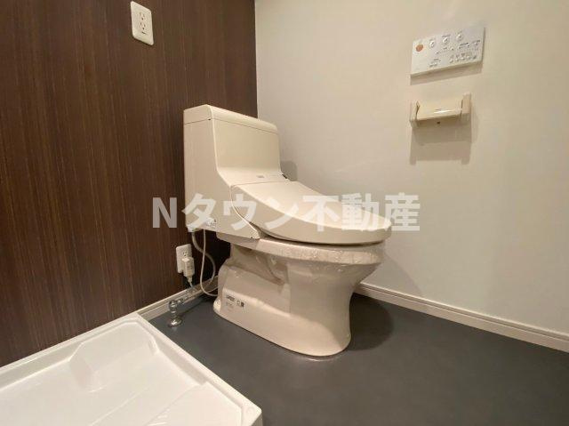 【トイレ】 | ロッカフォルテ | 落ち着いたトイレです