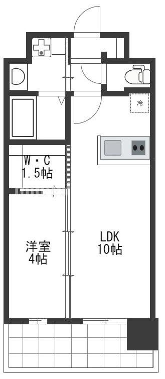 silus（シルス）昭和町の間取り