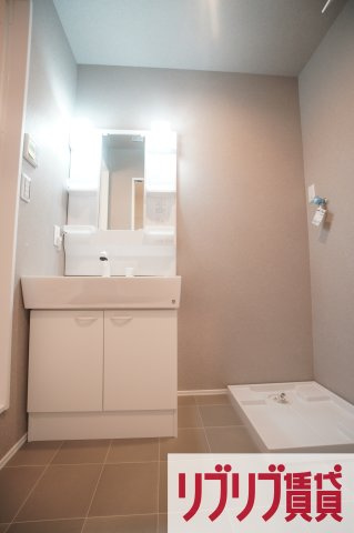 アローズ星久喜の洗面所