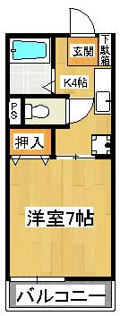 エミネンス高谷の間取り