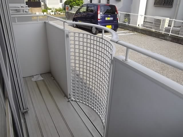 エミネンス高谷のバルコニー