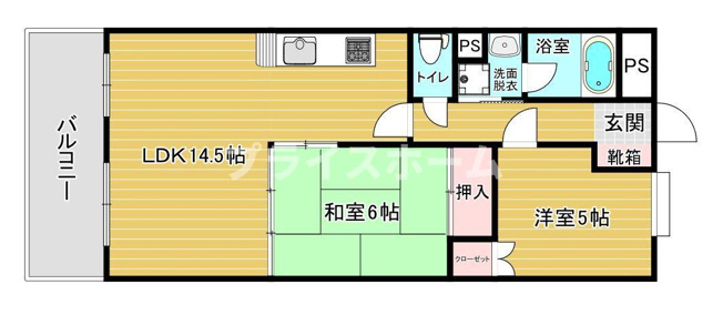 【間取り】 | リファレンス箱崎