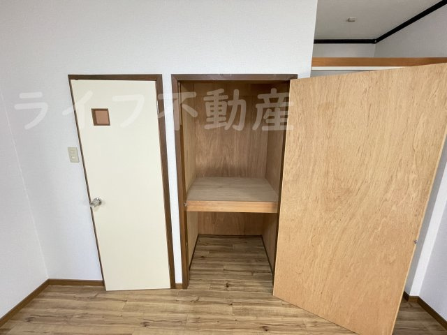 プラザハピネス小若江の収納|専用の収納スペースです