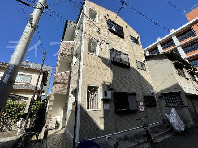 プラザハピネス小若江の外観|外はこのようになっています