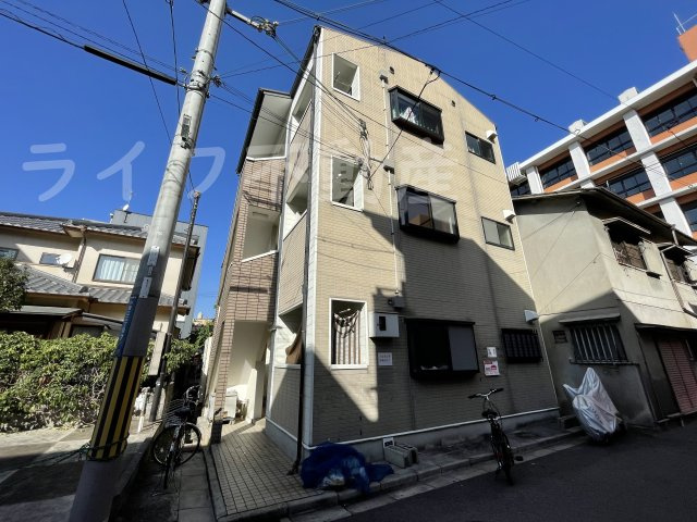 プラザハピネス小若江の外観|きれいな外観です