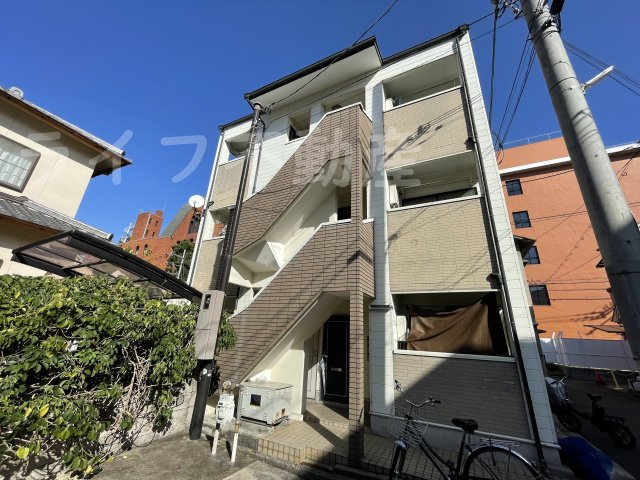 プラザハピネス小若江の外観|建物外観を気になさる方へ、見た目の良い物件です