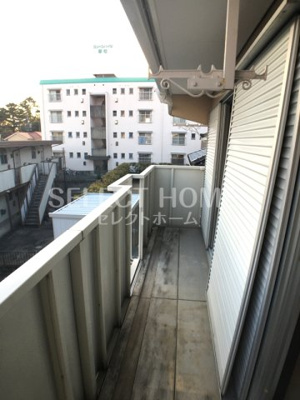 【バルコニー】 | タウニィニューパイン | 陽当たり良好なバルコニーです