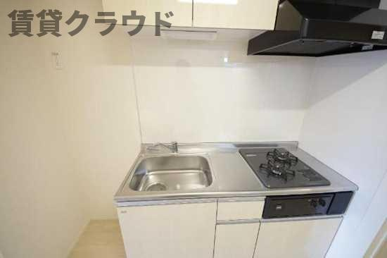 プランドール上中里のキッチン|コンパクトなキッチンで掃除もラクラク