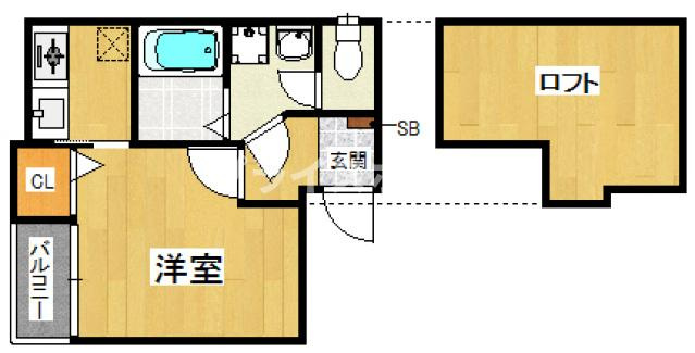 【間取り】 | ＹＳ吉塚駅東１
