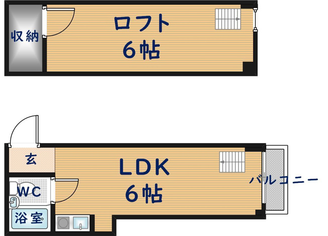 【間取り】 | 日の出マンション