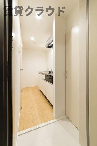 アンビエンテ千葉EAST館の玄関|ゆったりとした玄関です