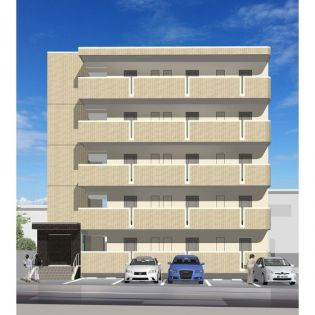 熊本市東区新外２丁目の賃貸マンションの外観パース