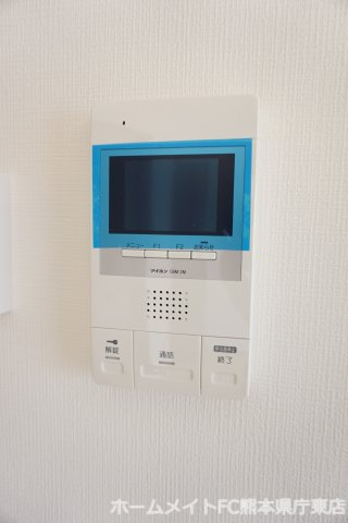 熊本市東区新外２丁目の賃貸マンションのセキュリティ
