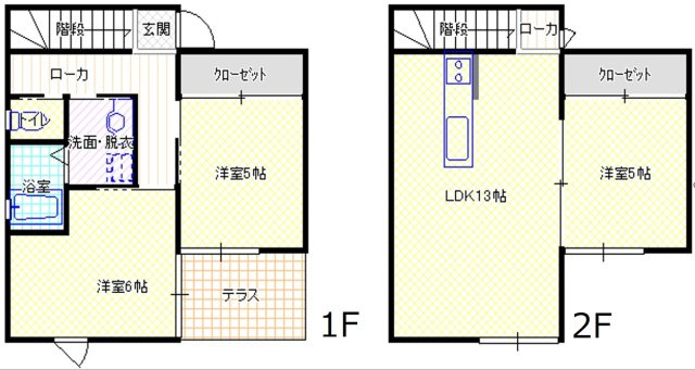 【間取り】 | Uni house