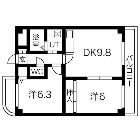 【間取り】 | パークサイドテラス