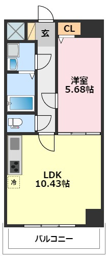 モアナ　レジデンスの間取り