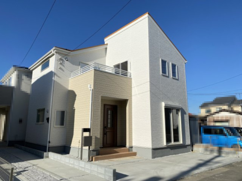 北本市東間～新築分譲住宅～の外観|カースペース2台駐車可能です。