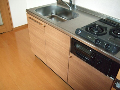 【キッチン】 | サンネストピア箱崎駅前 | 別号室の写真になります。現況優先。