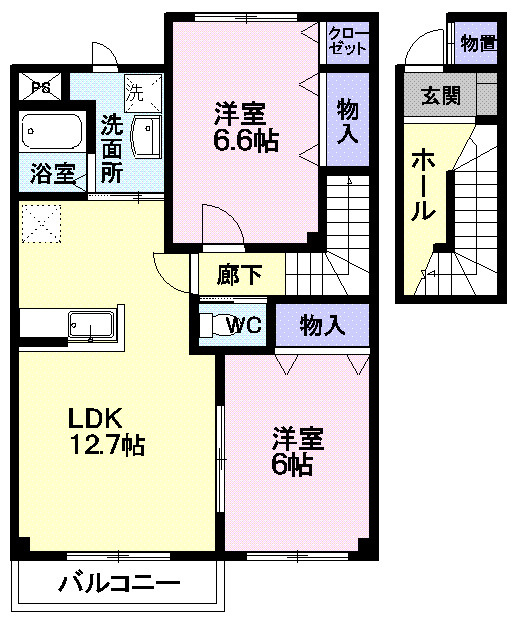 2階間取