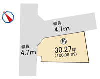 ライフフィールド岸城町　16号地の画像