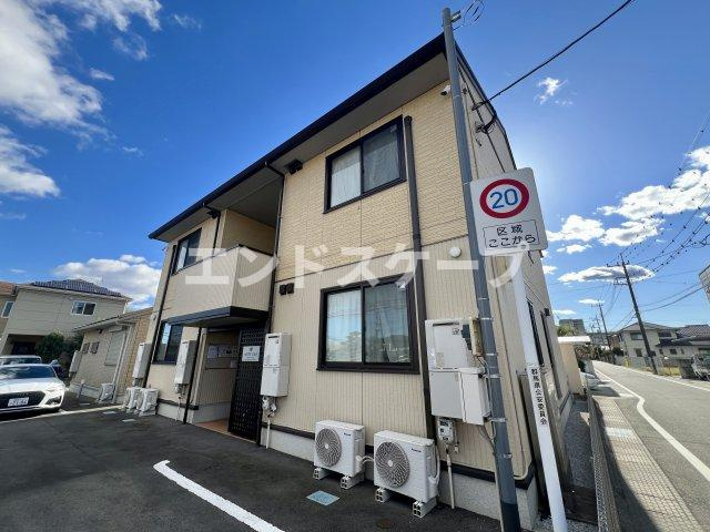 ハピネスヒル　Ⅱの外観|高崎、前橋エリアのお部屋探しはエンドスケープまで！お客様の理想お聞かせ下さい♪