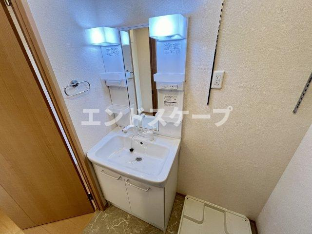 ハピネスヒル　Ⅱの洗面所|高崎、前橋エリアのお部屋探しはエンドスケープまで！お客様の理想お聞かせ下さい♪