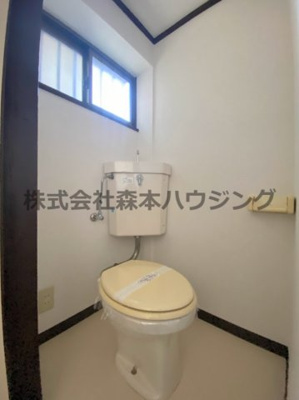【トイレ】 | 　宝町乾貸家B | トイレも気になるポイント
