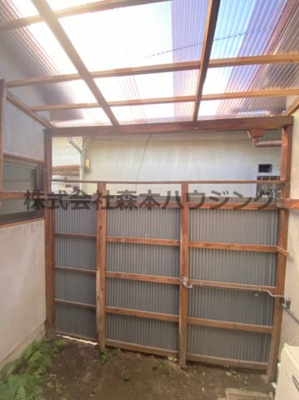 【展望】 | 　宝町乾貸家B | 室内からの眺望です