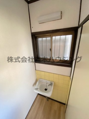 【独立洗面台】 | 　宝町乾貸家B | 独立洗面台です