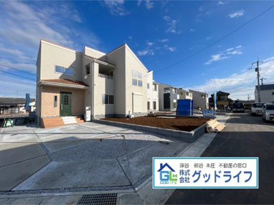 【前面道路含む現地写真】 | 本庄市児玉町吉田林　新築分譲住宅　全11棟　1号棟　