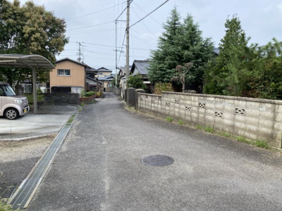 【前面道路含む現地写真】 | 中村2丁目　売土地