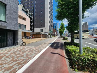 ソルレヴェンテ堀川高辻の地図|前面道路