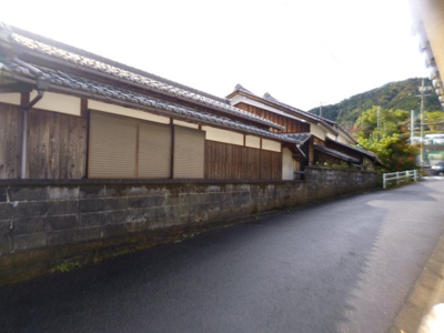 【外観】 | 大津市坂本6丁目14-48　売土地 | 外観別角度、北西側は道路と高低差があります