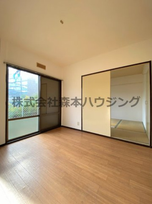 【居間・リビング】 | 　石橋ハイツA | ※同タイプ別室の写真で掲載しています。