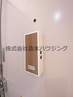 【セキュリティ】 | 　石橋ハイツA | 玄関チャイムです