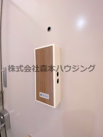 【セキュリティ】 | 　石橋ハイツA | 玄関チャイムです