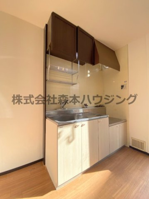 【キッチン】 | 　石橋ハイツA | ※同タイプ別室の写真で掲載しています。
