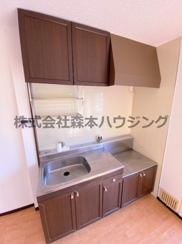 【キッチン】 | 　石橋ハイツA | キッチンでお料理をお楽しみください