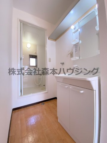 【洗面所】 | 　石橋ハイツA | 使いやすい洗面所です