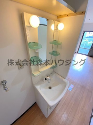 【独立洗面台】 | 　石橋ハイツA | ※同タイプ別室の写真で掲載しています。