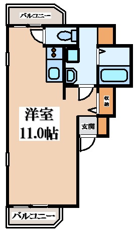 【間取り】 | ライフテック野崎駅前